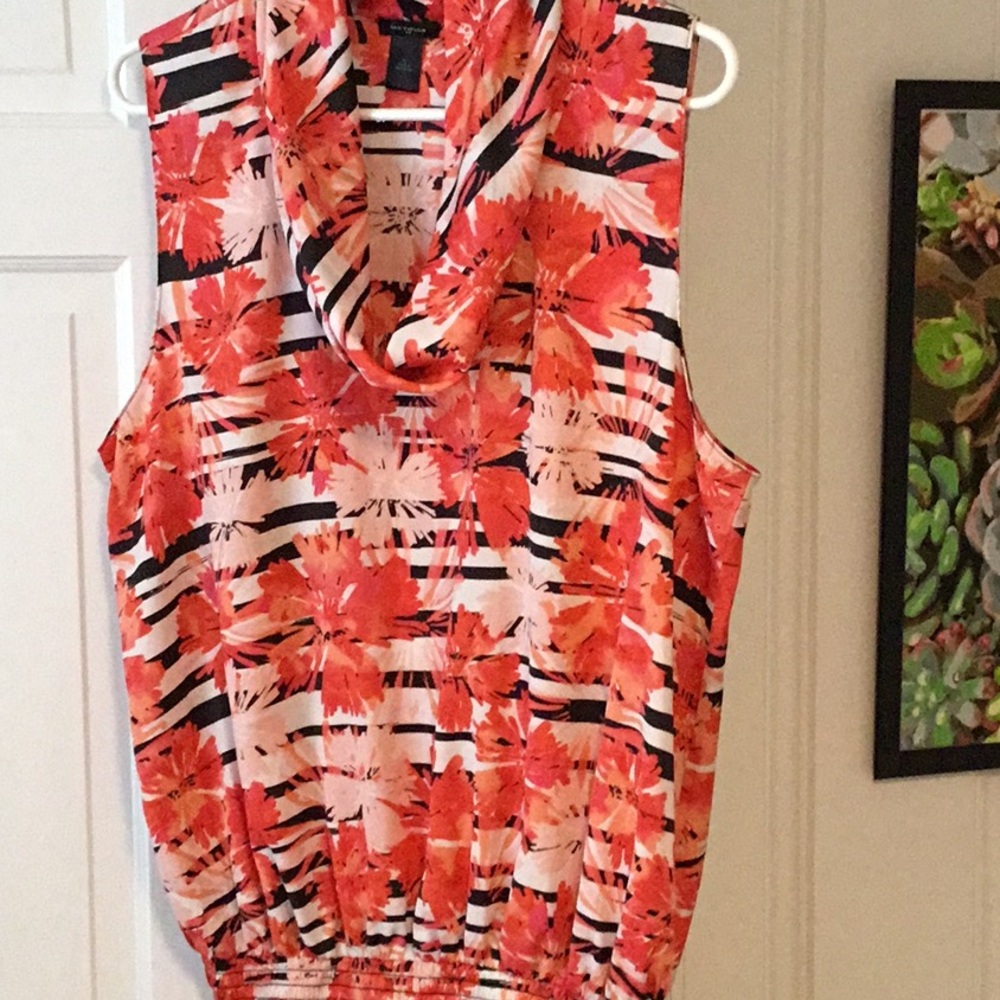 Cowl neck top